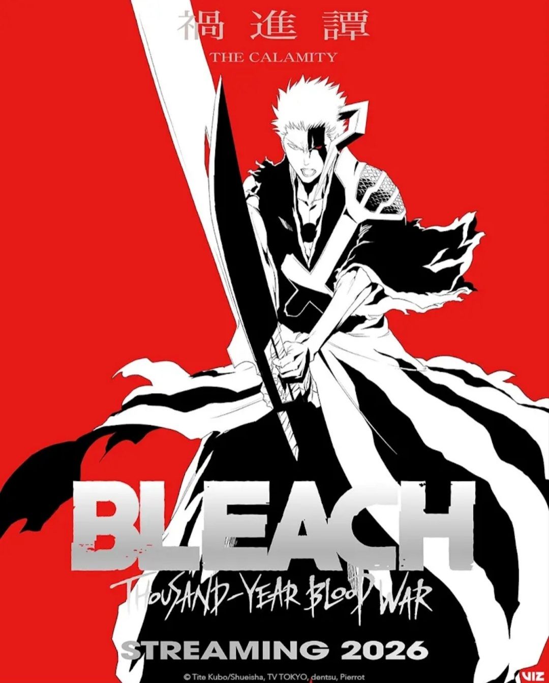 BLEACH TYBW Part 4 The Calamity official key visual