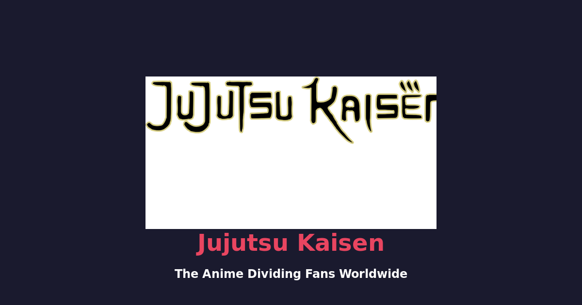 Jujutsu Kaisen Controversy