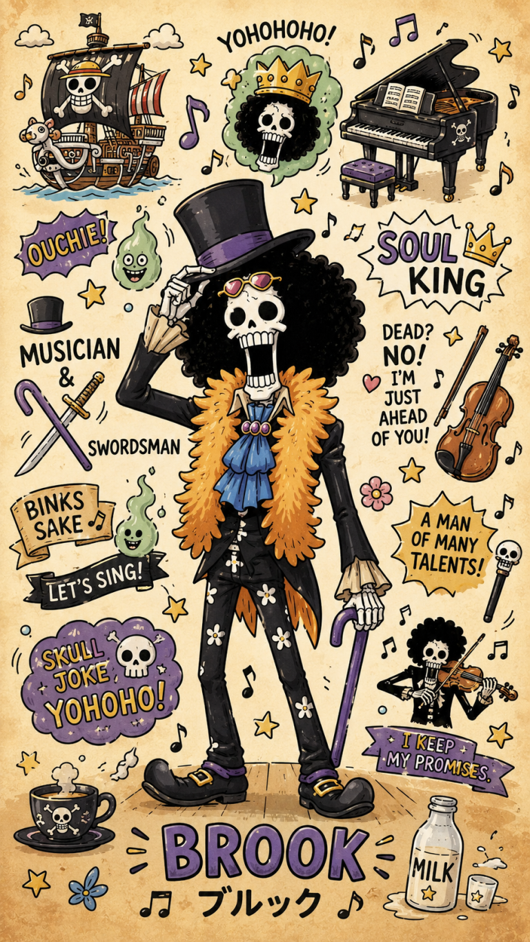 One Piece Chapter 1185: Shuri’s Betrayal and Esperia’s Fall — How Brook’s Tragic Past Unlocks the Final War Against Imu