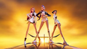 KPop Demon Hunters Netflix animated movie promotional image