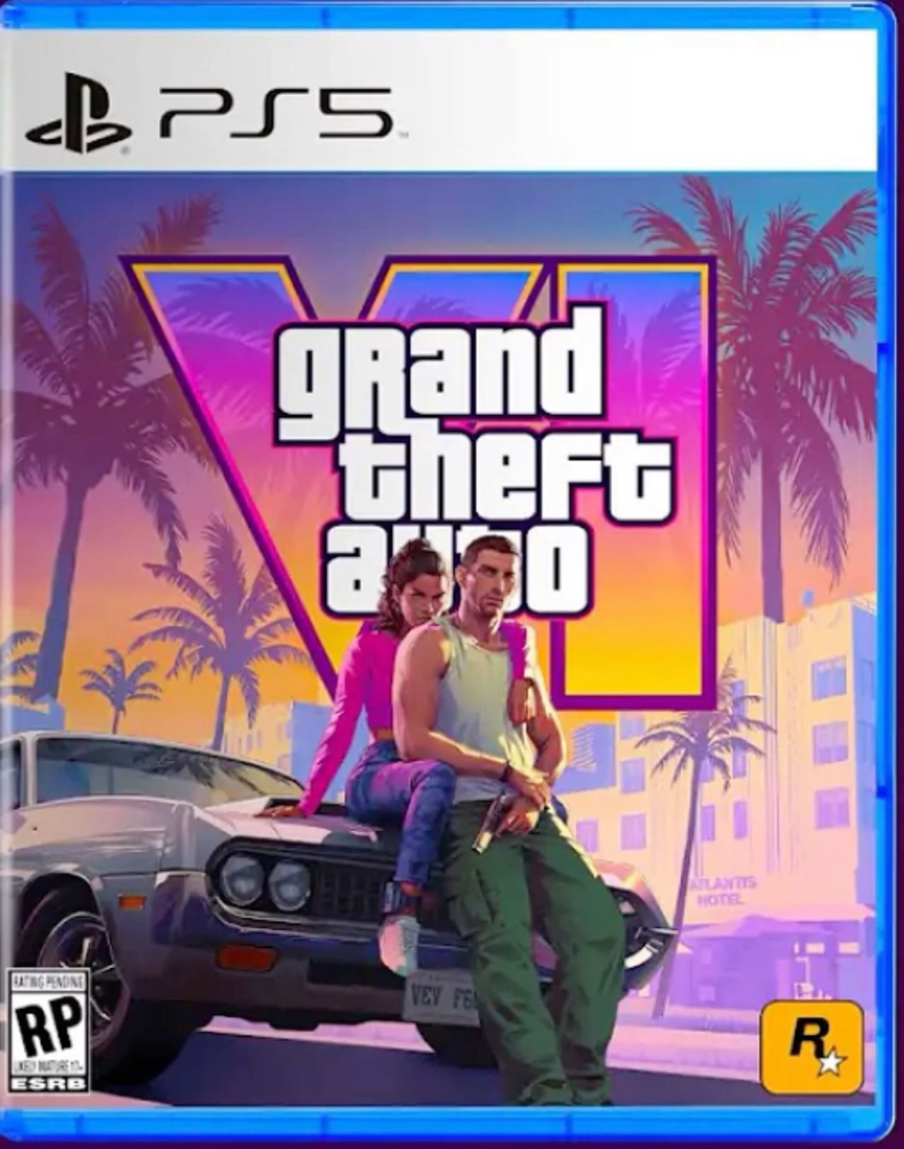 GTA 6 Vice City game cover art