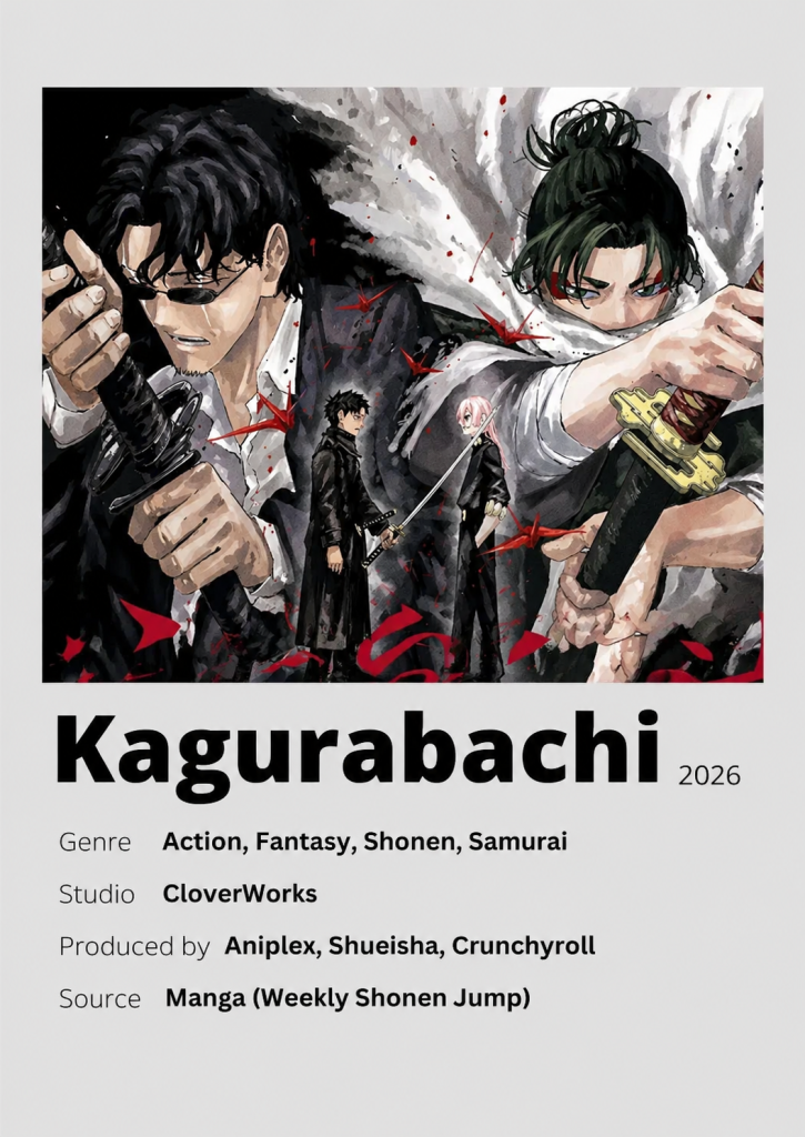 Kagurabachi Anime Locks In Crunchyroll Simulcast for April 2027 — New Cast Members and World Tour Revealed