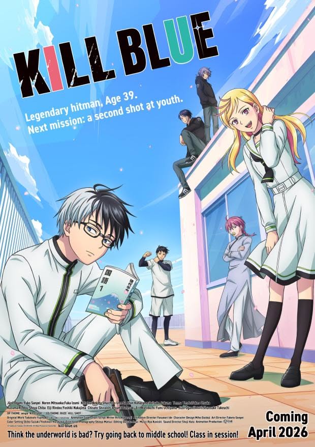 Kill Blue Season 2 Confirmed — Tadatoshi Fujimaki’s Hitman Anime Returns After Jaw-Dropping Finale