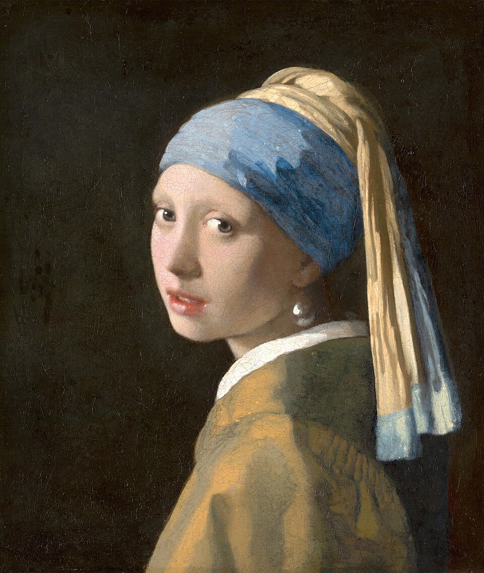 Johannes Vermeer Girl with a Pearl Earring painting that inspired the Frieren collaboration