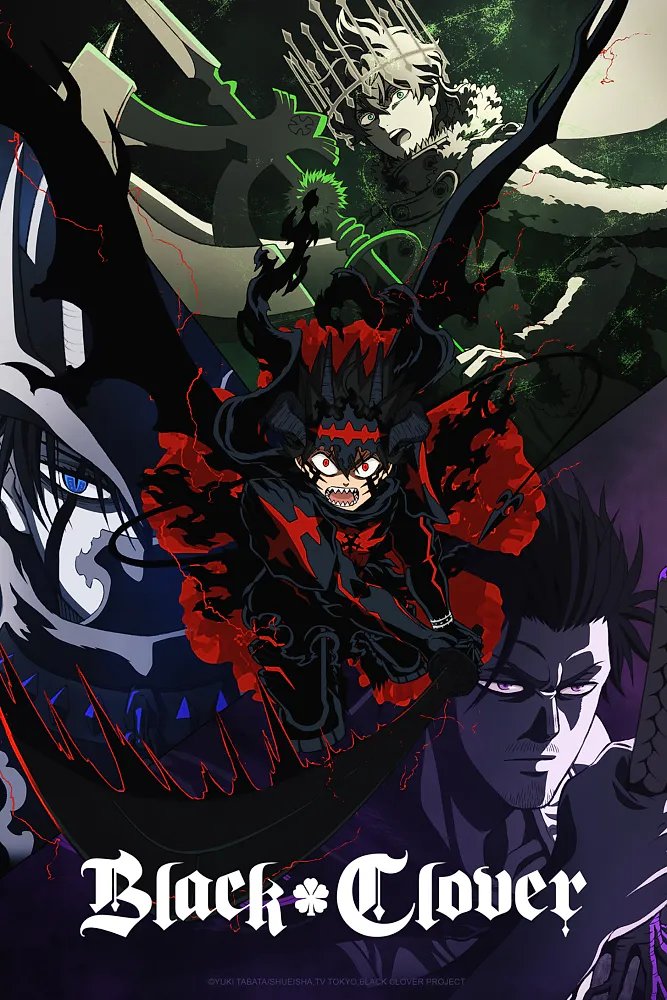 Black Clover Season 2 key visual featuring Asta and the Black Bulls