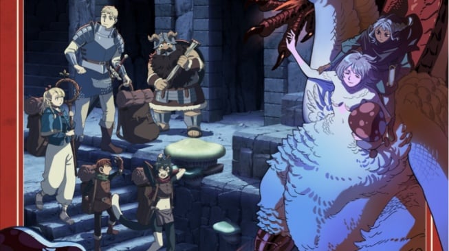 Delicious in Dungeon Season 2 Resmi Konfirmasi Rilis Netflix: Kembalinya Laios dan Senshi ke Dungeon