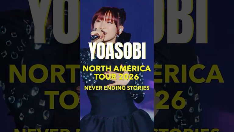 YOASOBI’s Never Ending Stories Tour 2026 Will Hit 6 North American Arenas — And One Collaboration Changes Everything