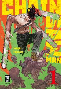Chainsaw Man Assassins Arc anime teaser poster featuring Denji