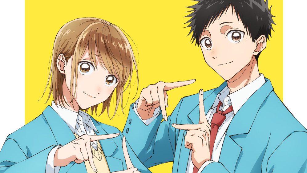 Blue Box Taiki and Chinatsu anime visual