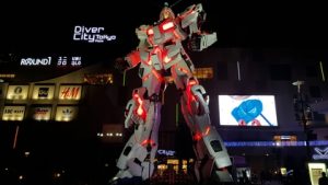 The Unicorn Gundam Statue Just Came Down After 9 Years — and the Internet Is Not Okay