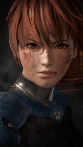 Dead or Alive 6 new DLC fighter Minato key art with Kasumi