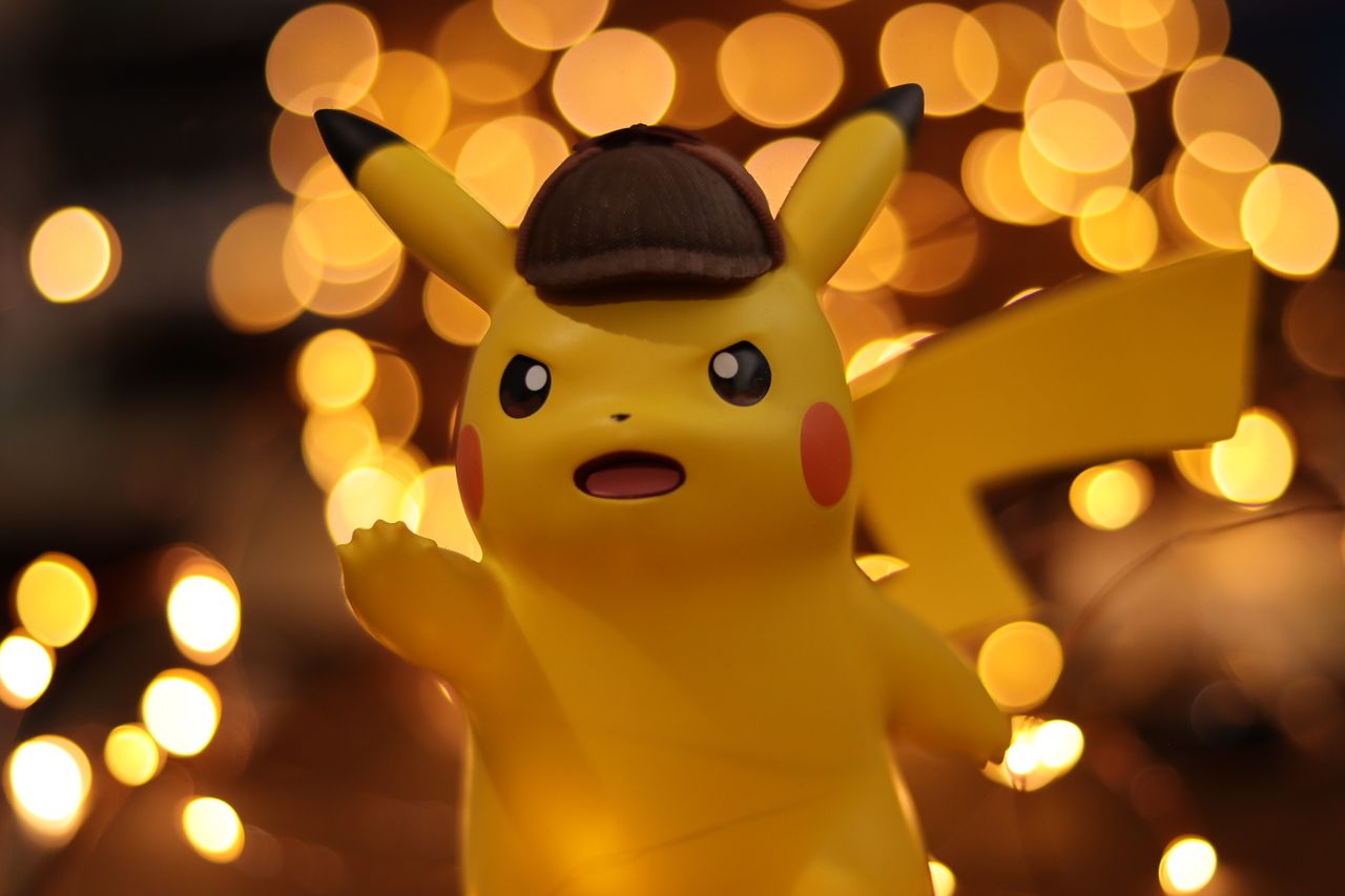 Pokemon Pikachu figurine close-up