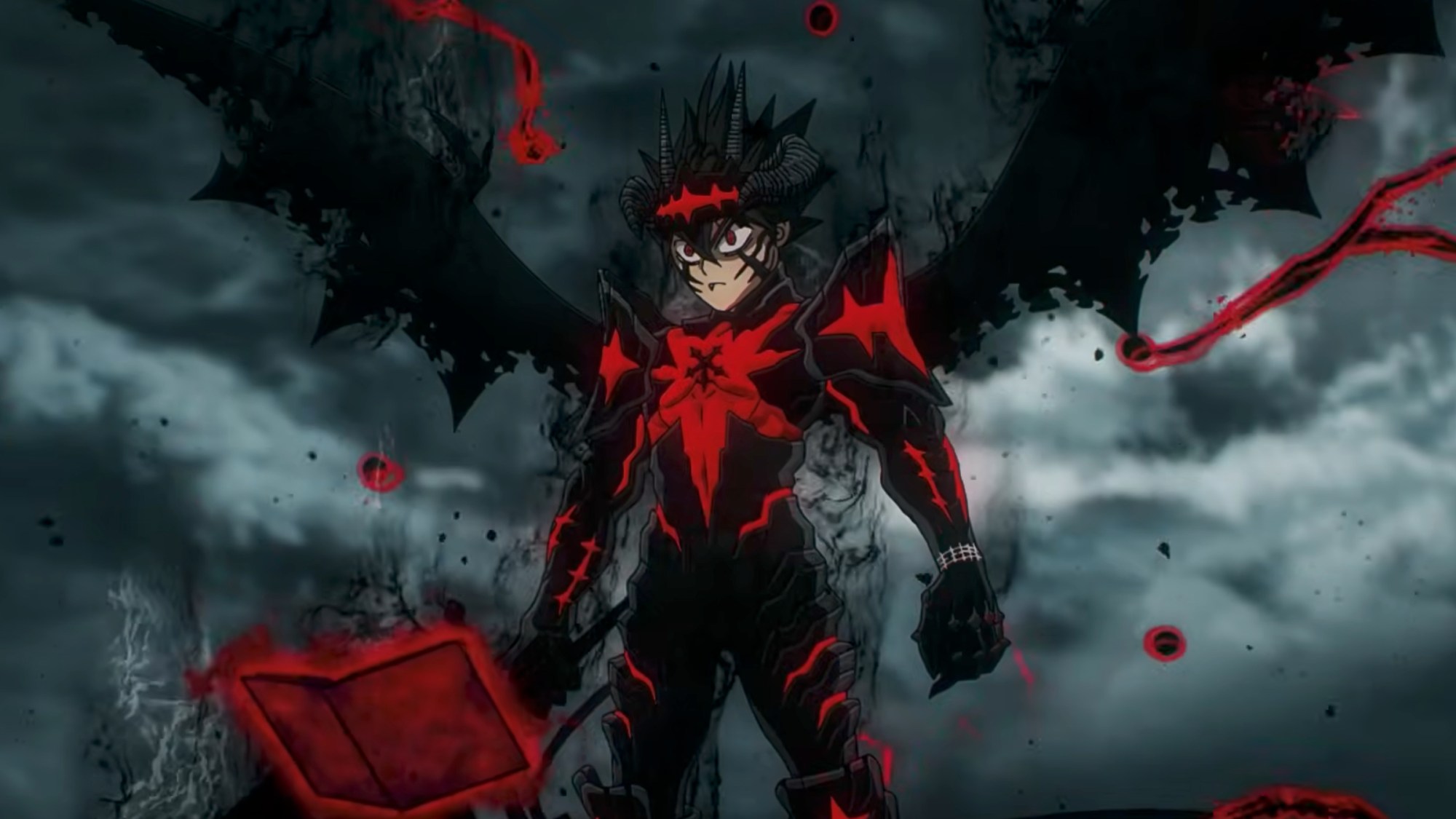 Black Clover Season 2 trailer key art featuring Asta