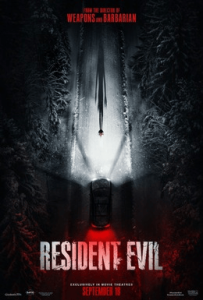 Resident Evil 2026 reboot film theatrical release poster