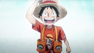 Monkey D Luffy One Piece Gear transformation