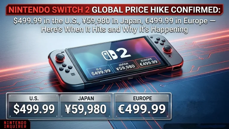 Nintendo Switch 2 Is Now $500 — and Doug Bowser Has No Apologies