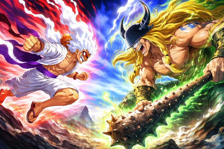 One Piece Chapter 1200 Theory: The Void Century War Relics Beneath Elbaf and Loki’s Unshackled Divine Wrath